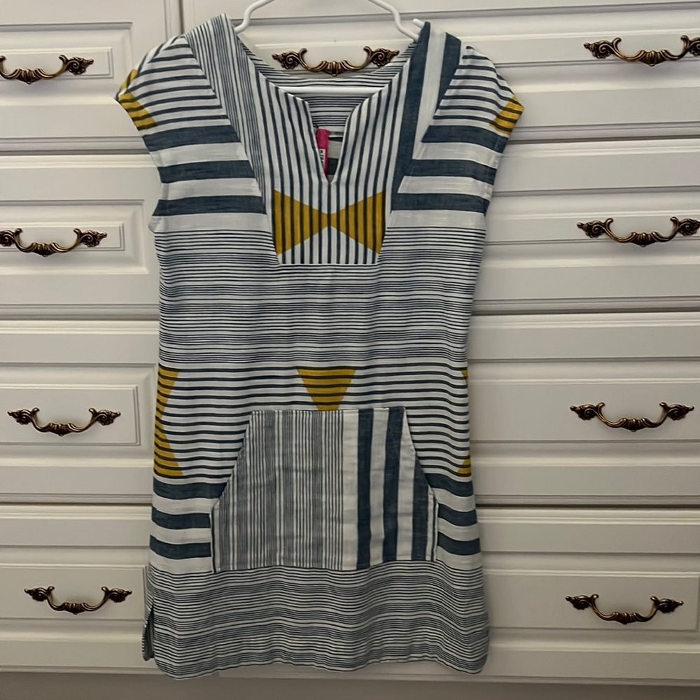 Tracy Reese Stripe Summer Caftan Dress
